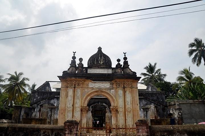 A mosque in Jaffna left in a dilapidated condition after the expulsion of Muslims (file photo).