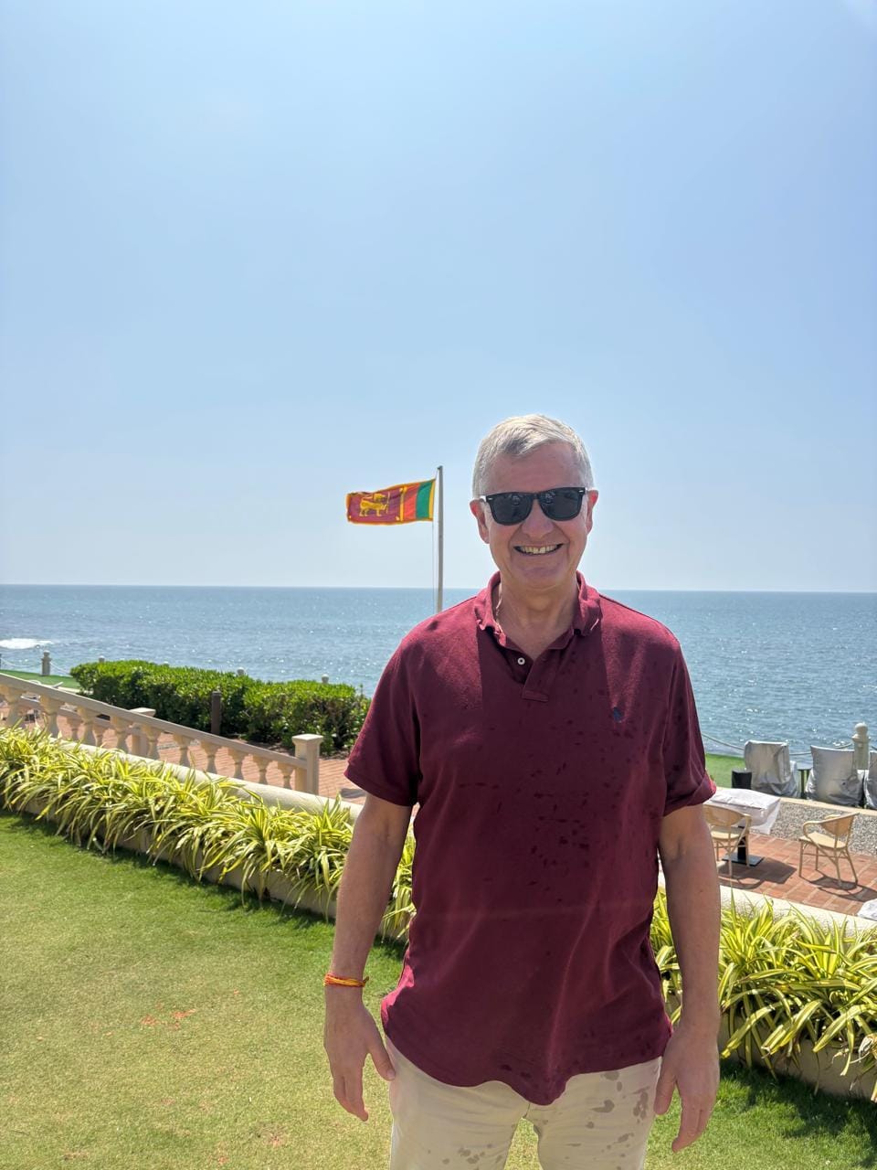 Erik Solheim during a recent visit to Sri Lanka.