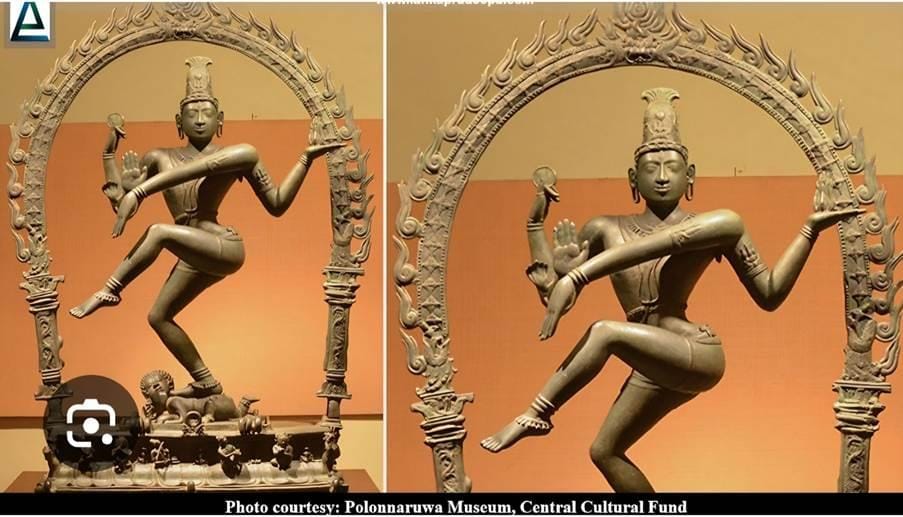 Dancing Shiva, Chola Bronzes Pollonaruwa, Sri Lanka (10th century AD)