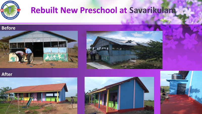 A preschool in Savarikulam, rebuilt by IMHO after being damaged by a cyclone.