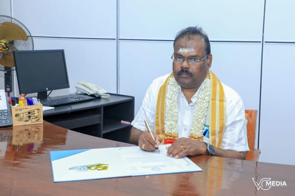 Velnampy Assumes Office as Jaffna University’s 11th Vice Chancellor.